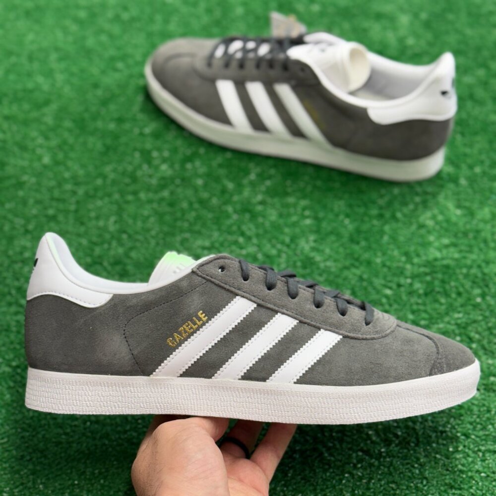 Adidas Gazelle Solid Grey Mens BB5480 NEW Sz 5.5 / WMNS Sz 6.5
